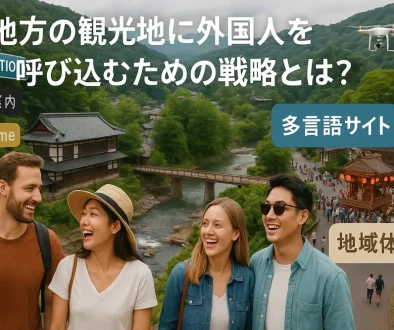 地方に外国人を呼び込むための戦略