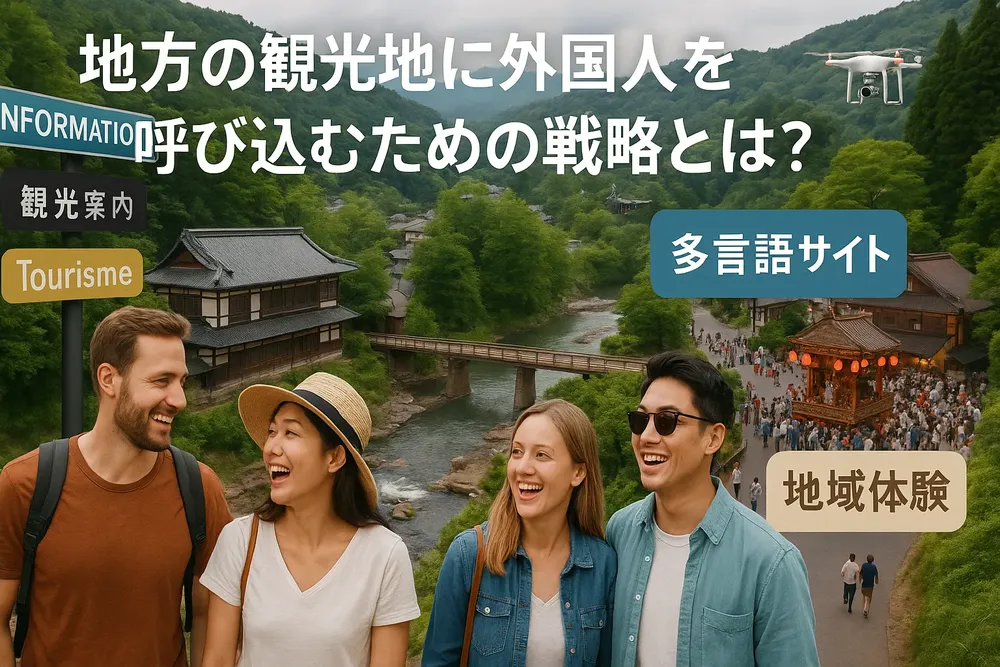 地方に外国人を呼び込むための戦略